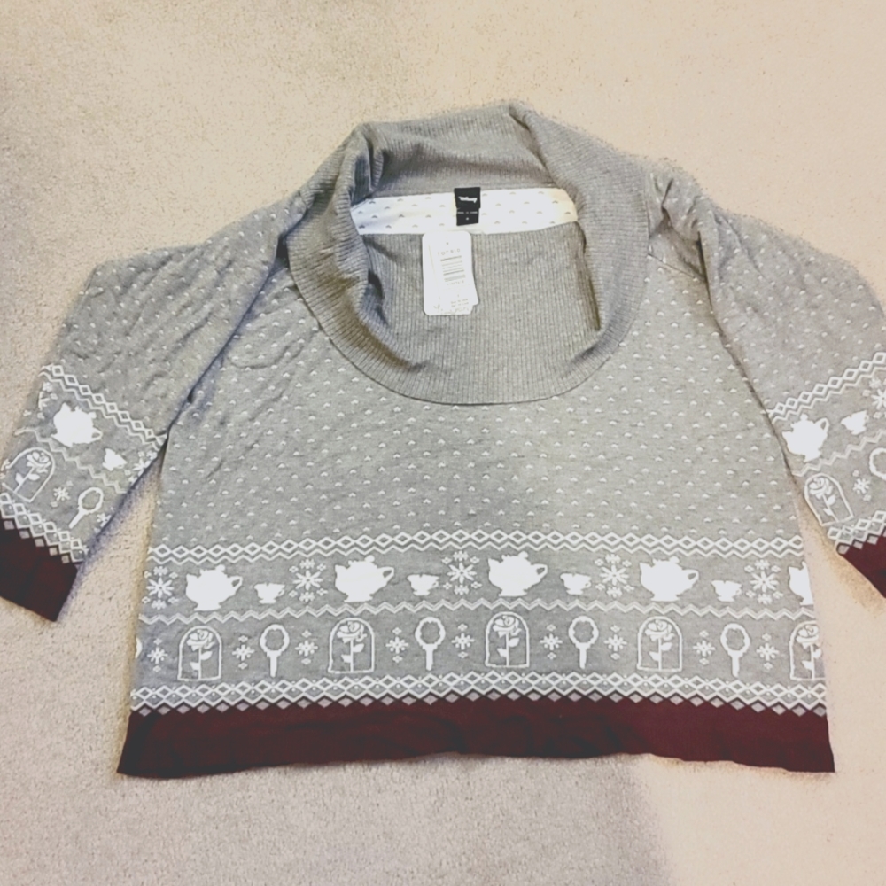 Torrid Disney Holiday Belle Sweater